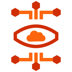 cloud inside a network grid
