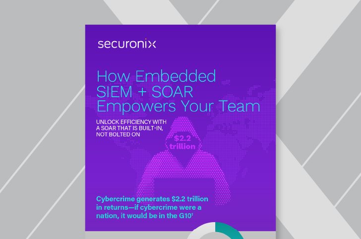 How Embedded SIEM + SOAR Empowers Your Team