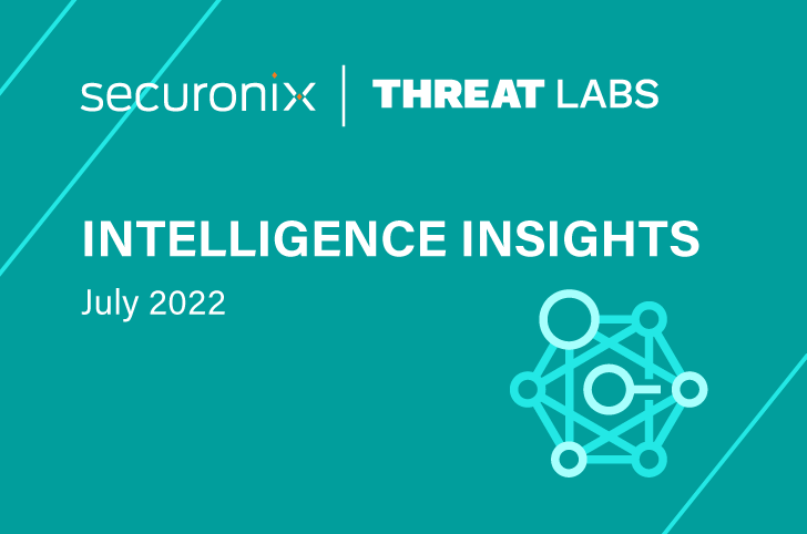 Securonix Threat Labs Monthly Intelligence Insights – July