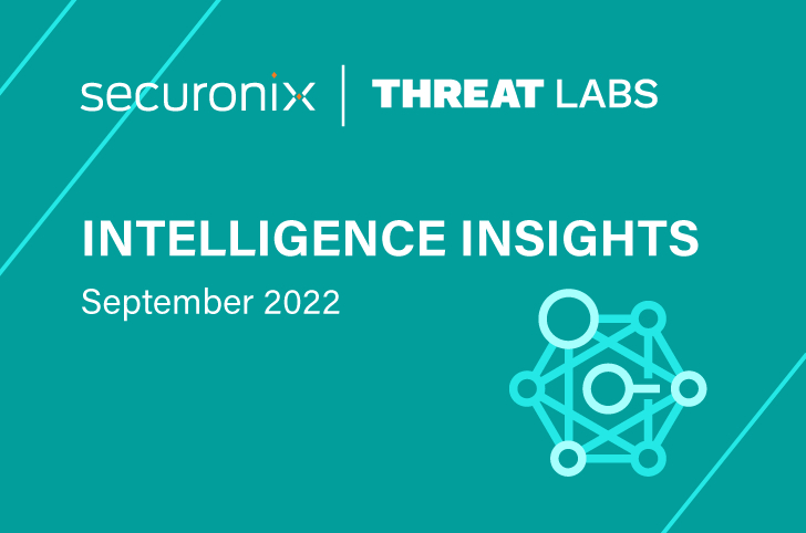 Securonix Threat Labs Monthly Intelligence Insights – September - Securonix