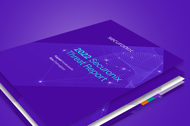 securonix threat report cover page