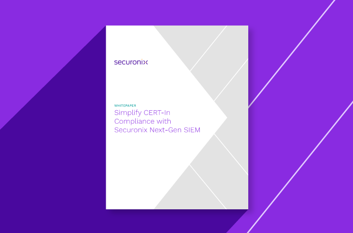 securonix whitepaper cover on a purple background