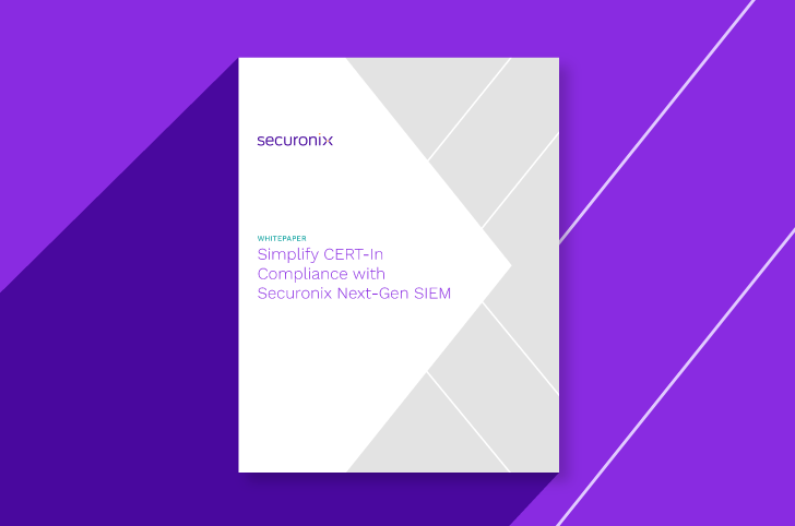 Simplify CERT-In Compliance with Securonix Next-Gen SIEM
