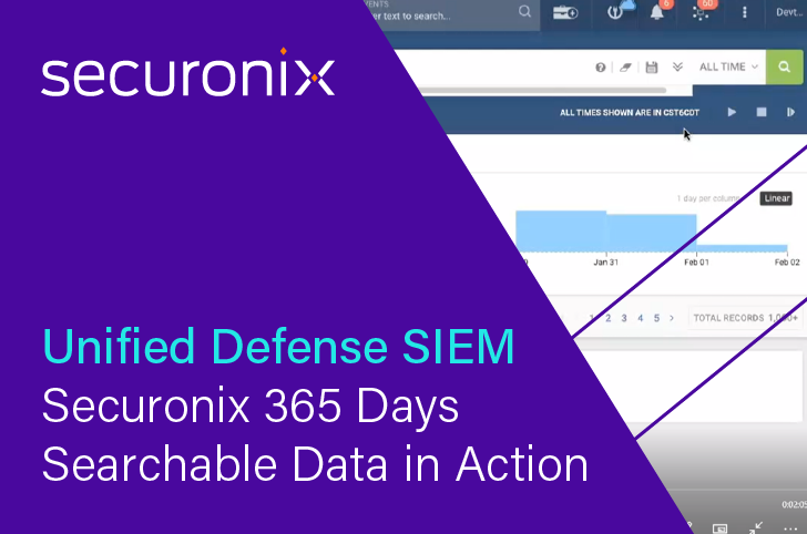 securonix e-banner for unified defense SIEM