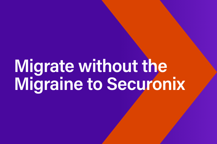 e-banner for migrating without the migraine to securonix