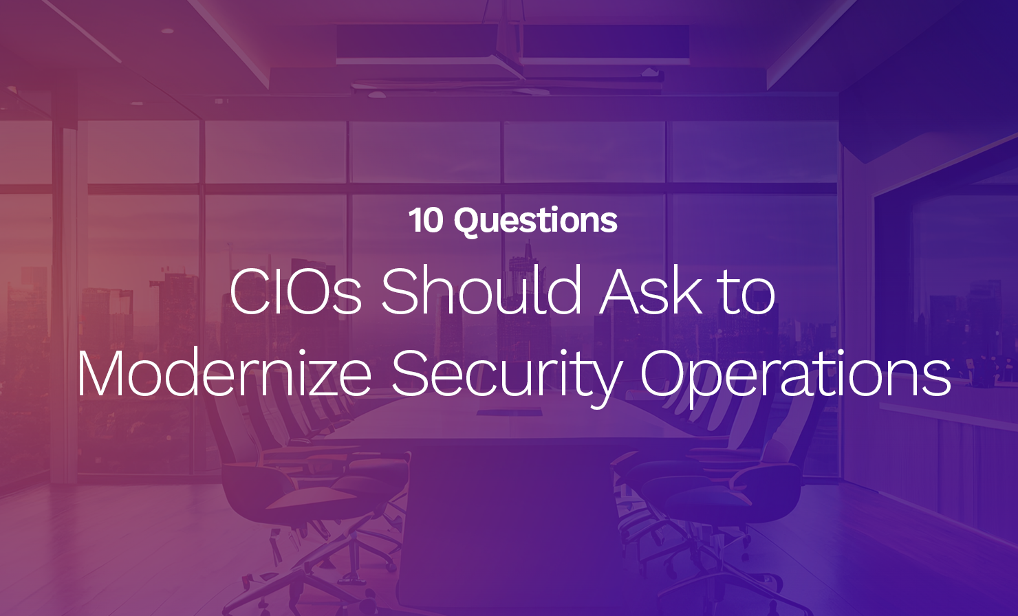 10 CIOs Questions for Cybersecurity