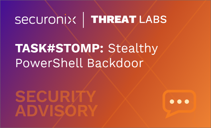 TASK#STOMP: Stealthy PowerShell Backdoor